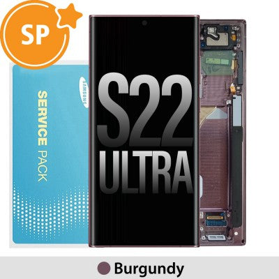 Tecguru_Samsung Galaxy S22 Ultra 5G S908B OLED Screen Replacement Digitizer GH82-27488A (Service Pack)-Phantom Black Tecguru_Samsung Galaxy S22 Ultra 5G S908B OLED Screen Replacement Digitizer GH82-27488A (Service Pack)-Phantom Black